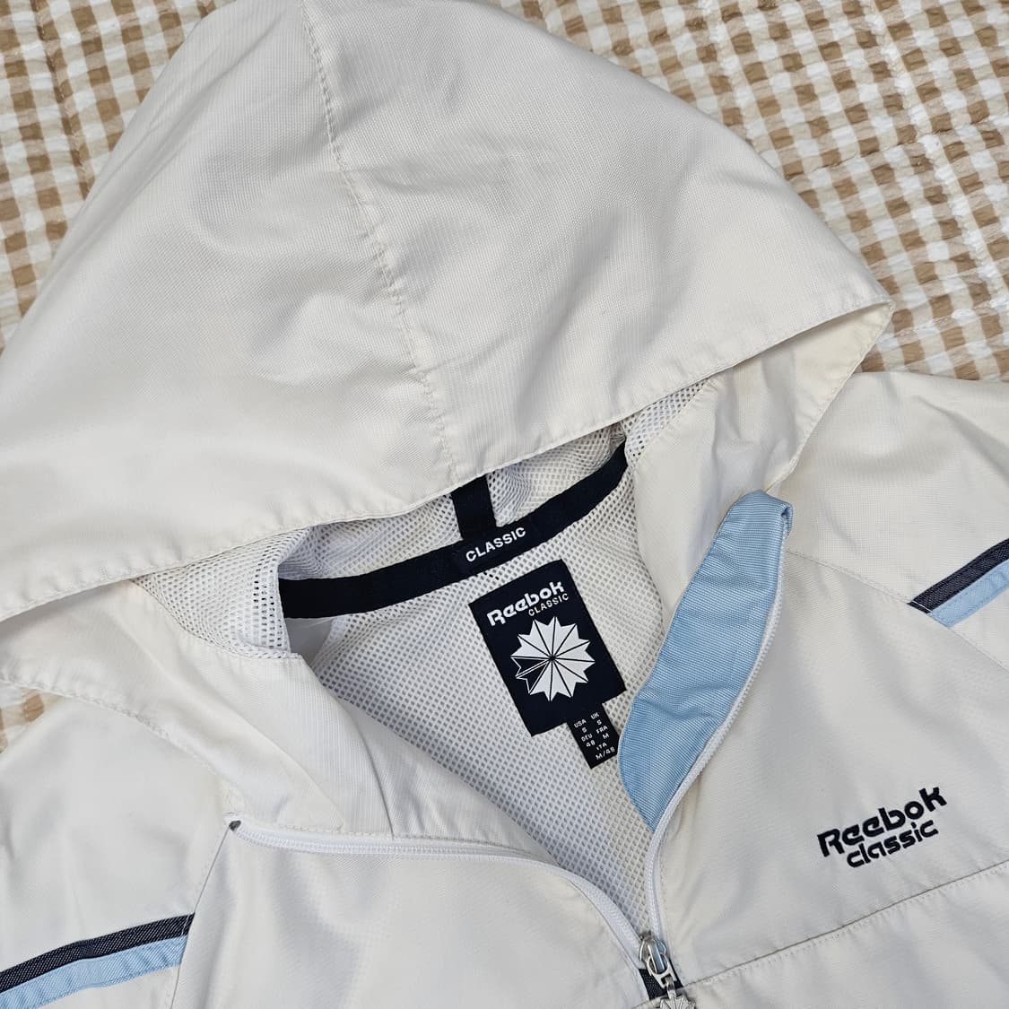 리복 반집업 바람막이 자켓 남자100 상품이미지2