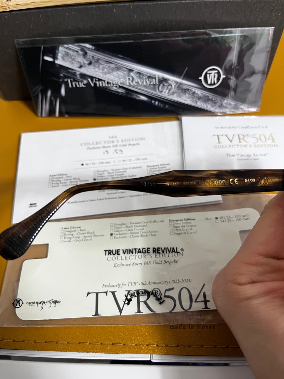 TVR 504 콜렉터스 에디션 데미엠버 팝니다. 상품이미지4