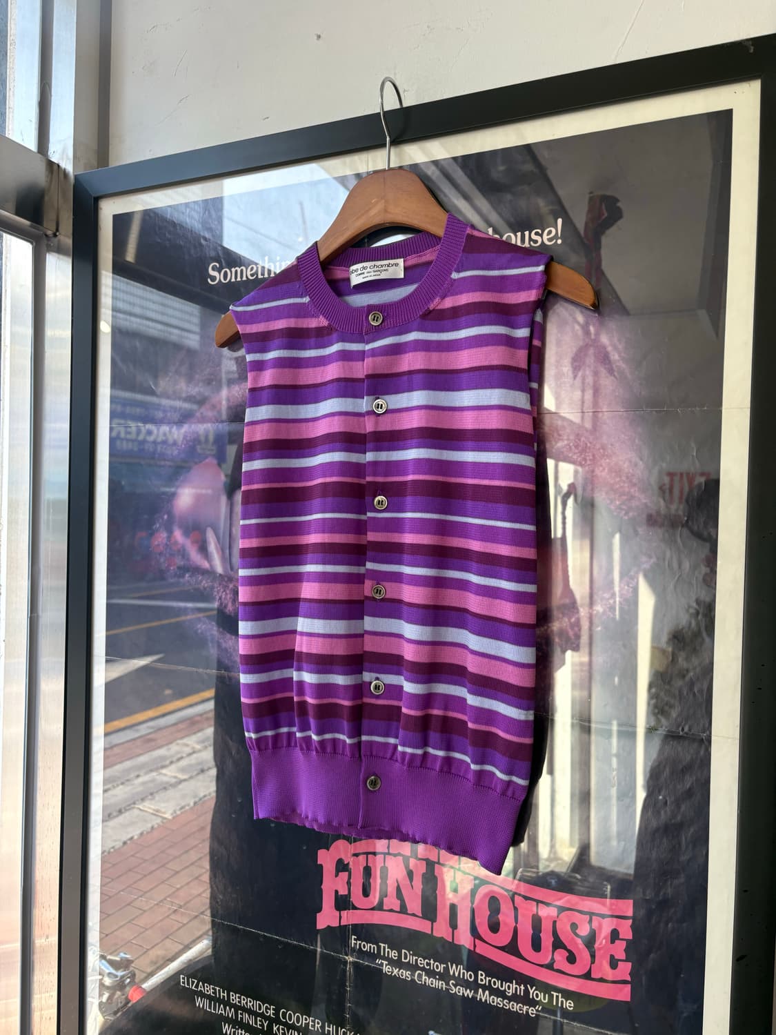 AD2002 Robe de chambre 꼼데가르송 니트 베스트 상품이미지1