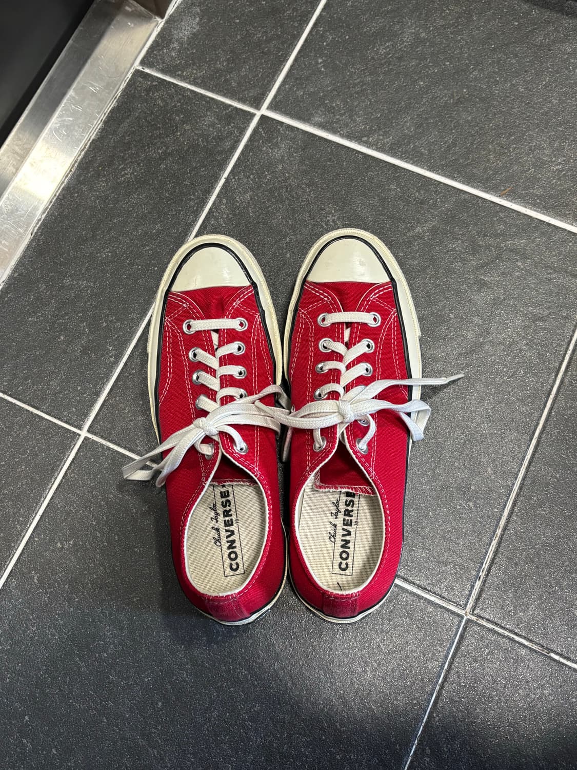 컨버스 척70 에나멜 레드 상품이미지2