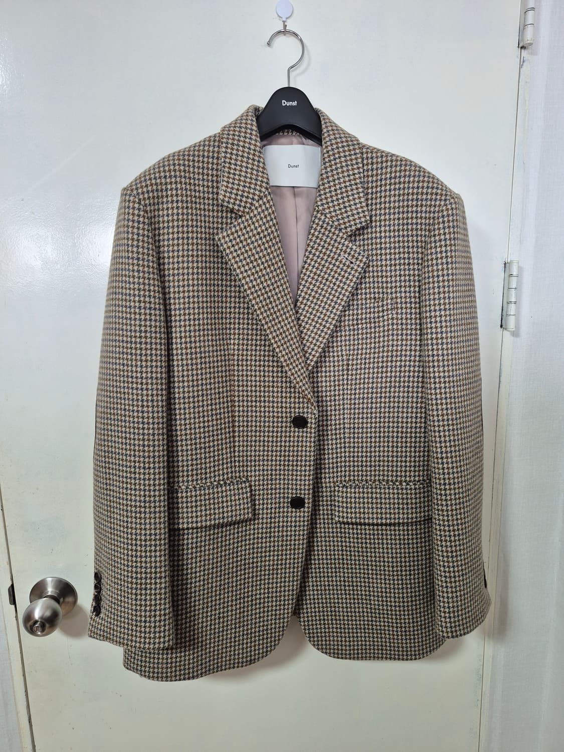 던스트 빈티지 테일러드 울블레이저 자켓 체크 L 상품이미지3