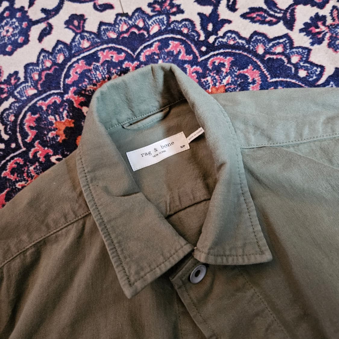 레그앤본 밀리터리 루즈핏 숏 버튼 야상 S size 상품이미지7