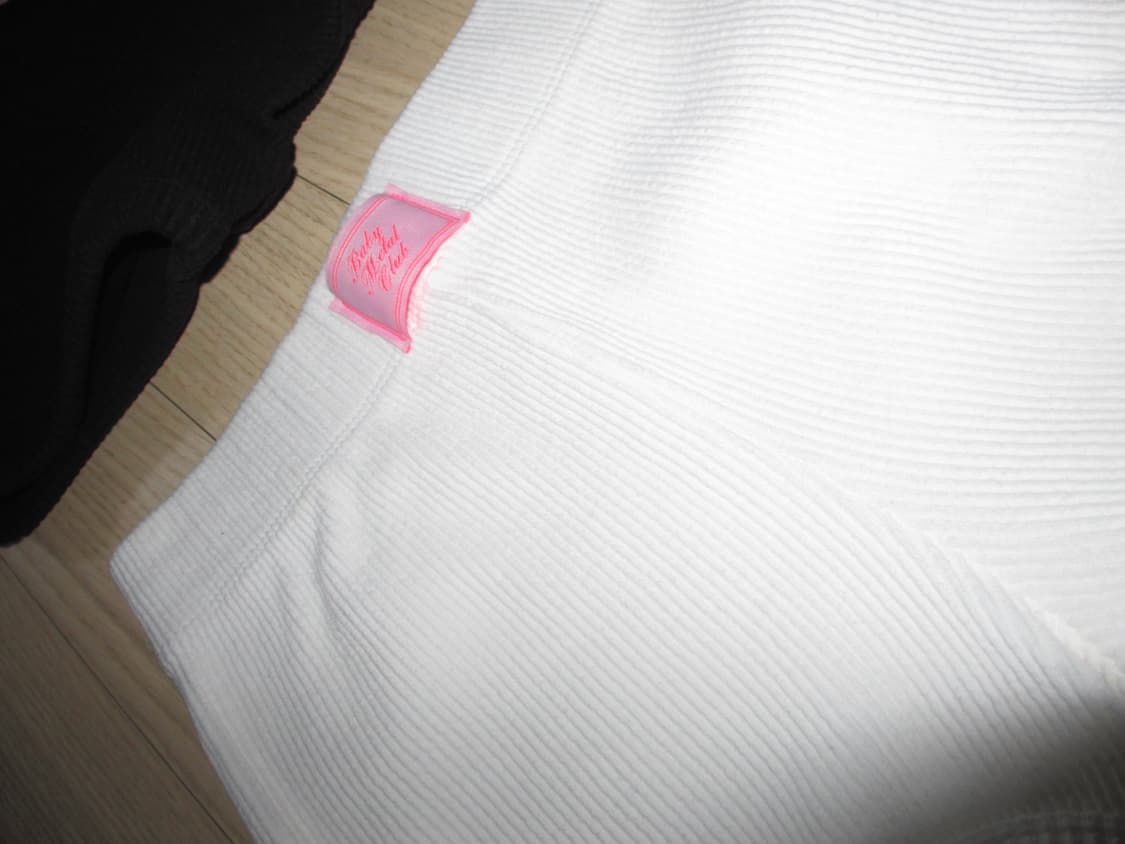 babymetalclub 골지 숏팬츠 블랙/화이트 상품이미지3