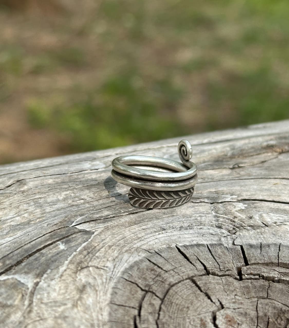 Spiral path karensilver ring 🌀 상품이미지3