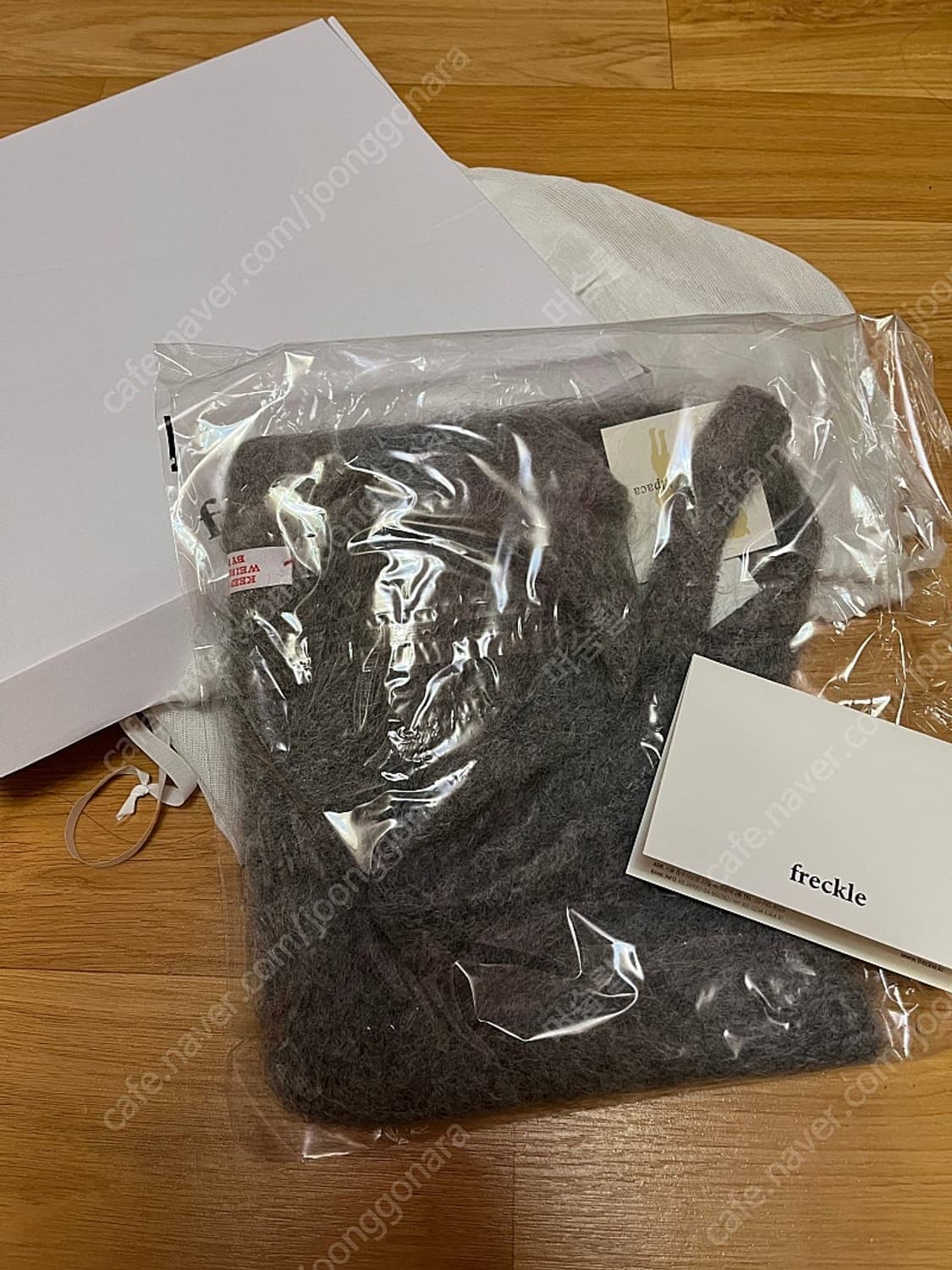 프레클 알파카 혼 보넷 그레이 상품이미지6