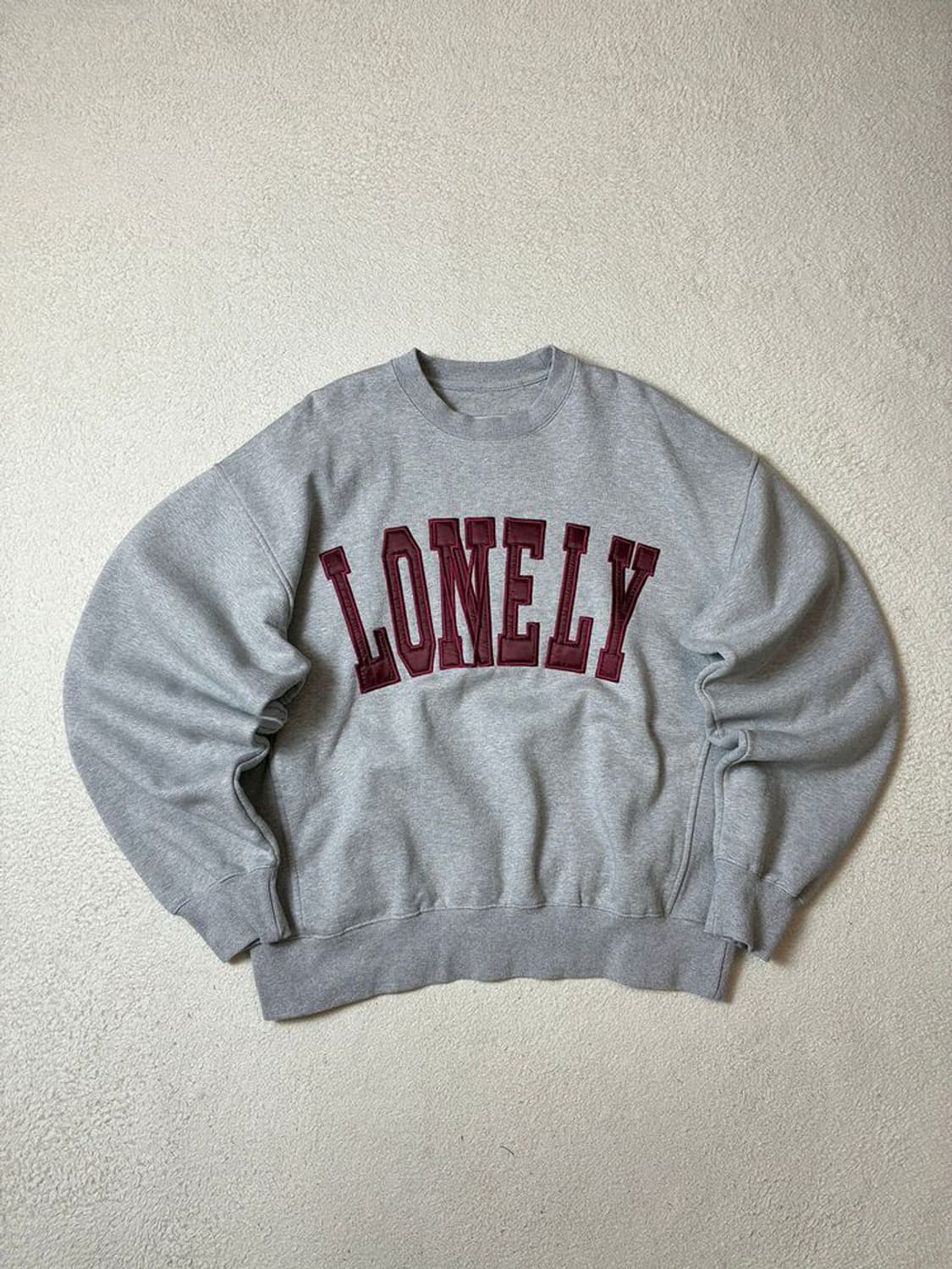 노앙 NOHANT Lonely 헤비코튼 오버 맨투맨 PN7306 상품이미지1