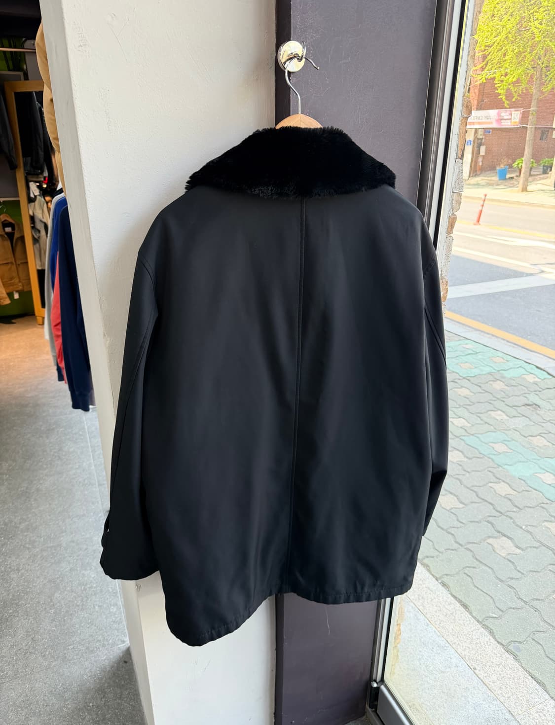 105/ 이브생로랑 아카이브 퍼 구스 패딩코트 자켓 상품이미지7