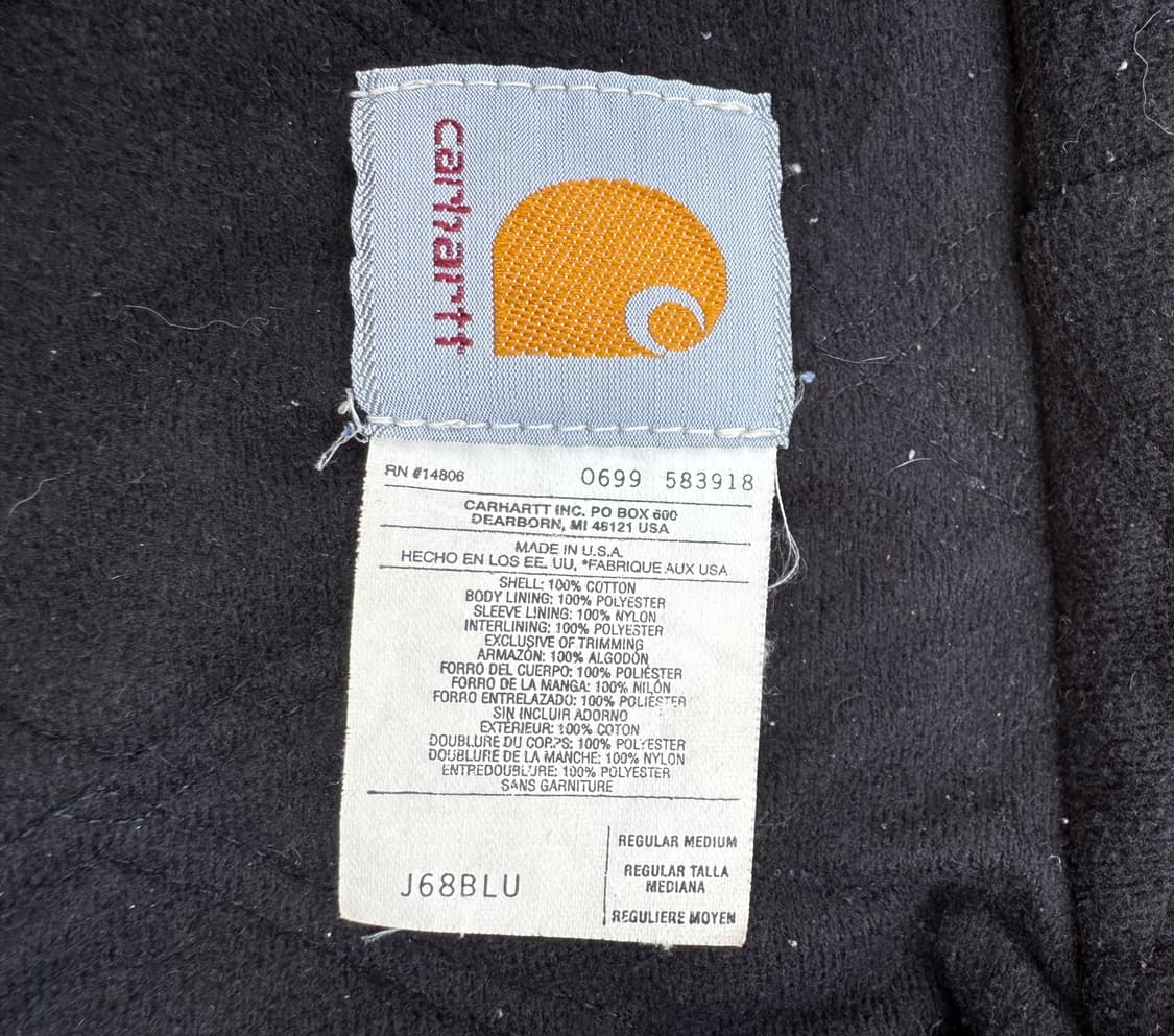 (M) Carhartt j68 BLU active jacket 상품이미지5