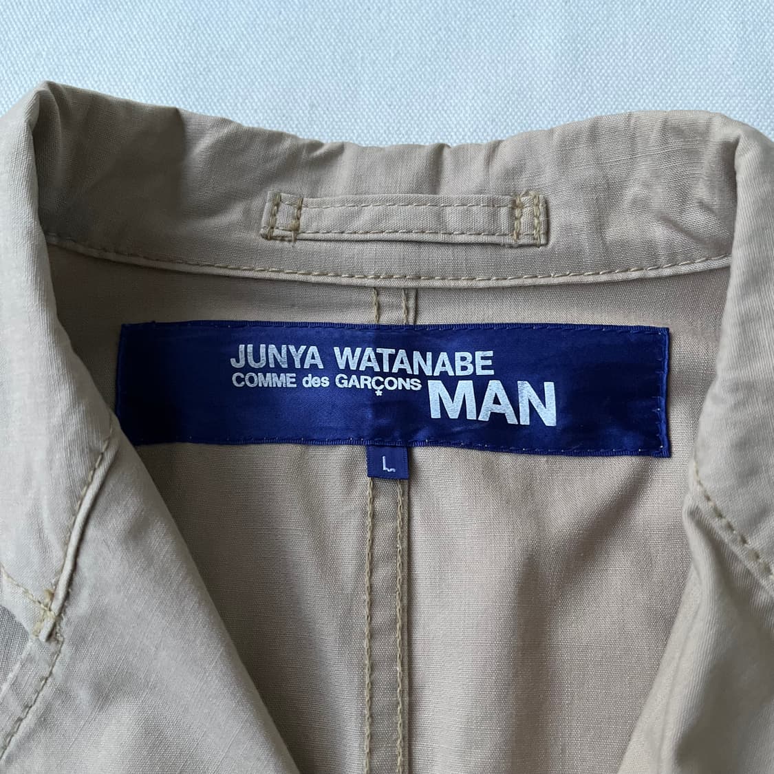 준야 와타나베 맨 AD2003 벨티드 사파리 자켓 상품이미지5