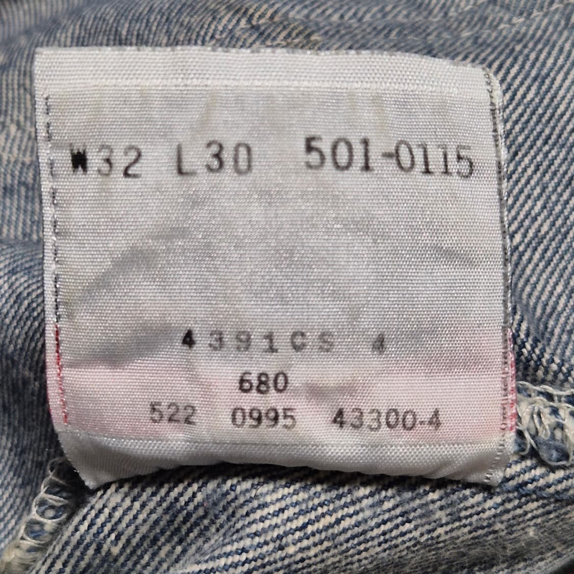 [32]90s US Made 리바이스 501  -423 상품이미지4