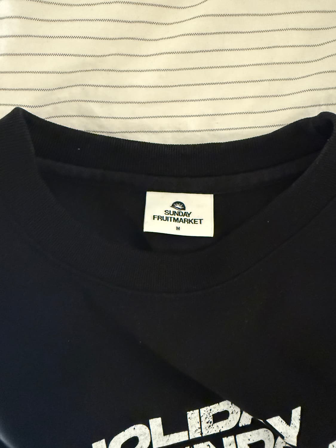 SUN SURF CLUB TEE BLACK 상품이미지3