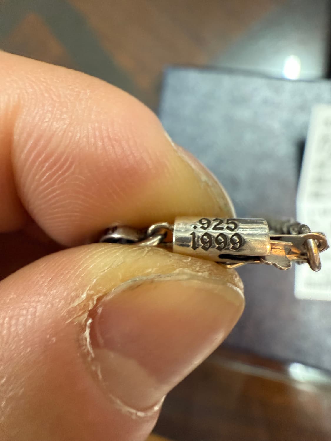 크롬하츠 정품 페이퍼체인 필리그리 크로스펜던트일체형 목걸이 강남신세계백화 상품이미지3