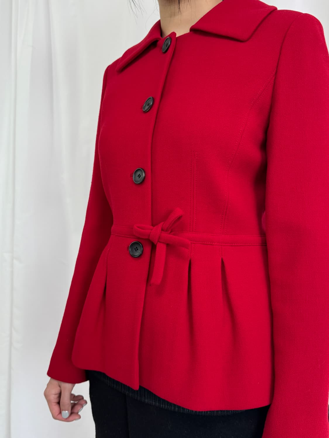 김영주 빈티지 레드 자켓 상품이미지4