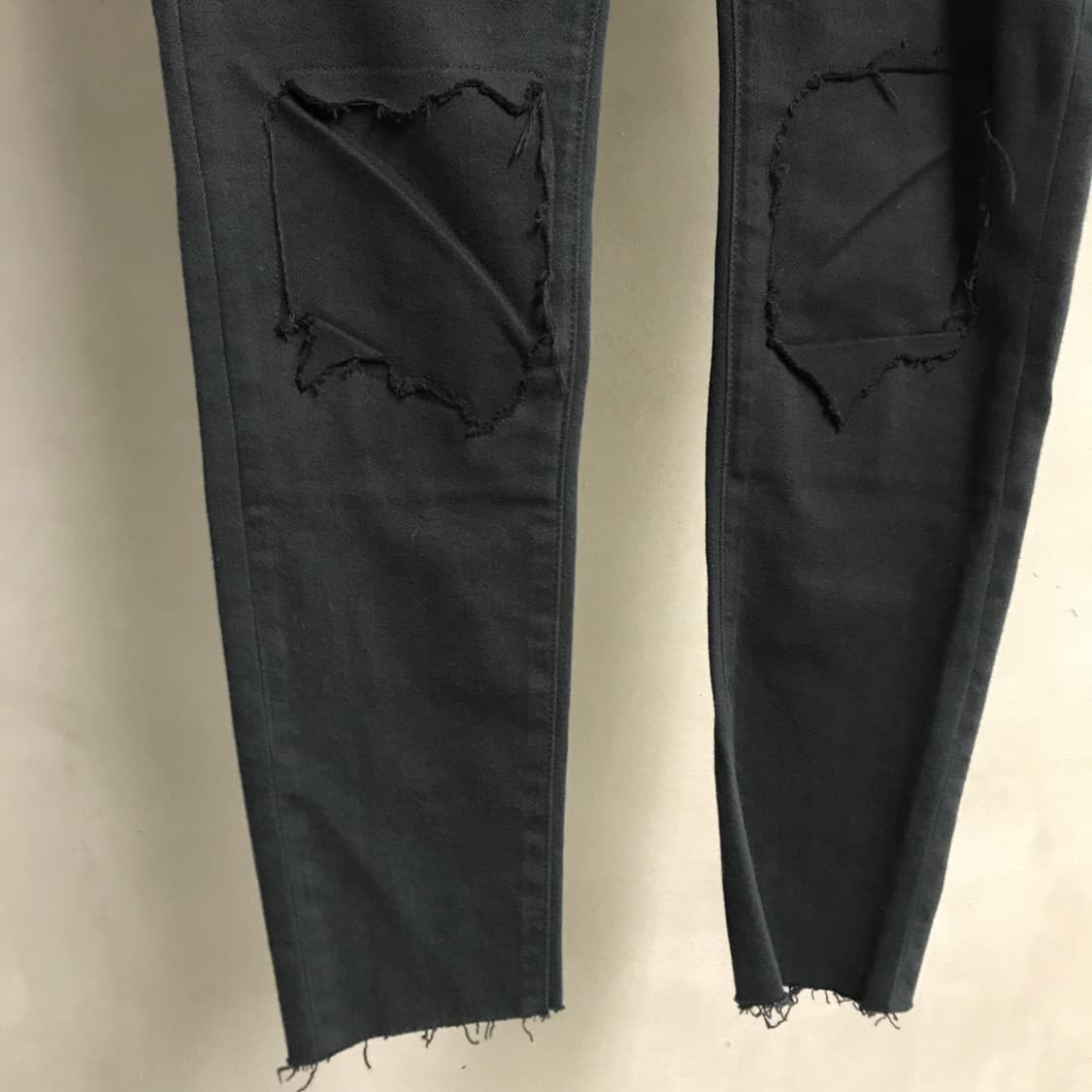 언더커버 코튼 팬츠 블랙 1 상품이미지4