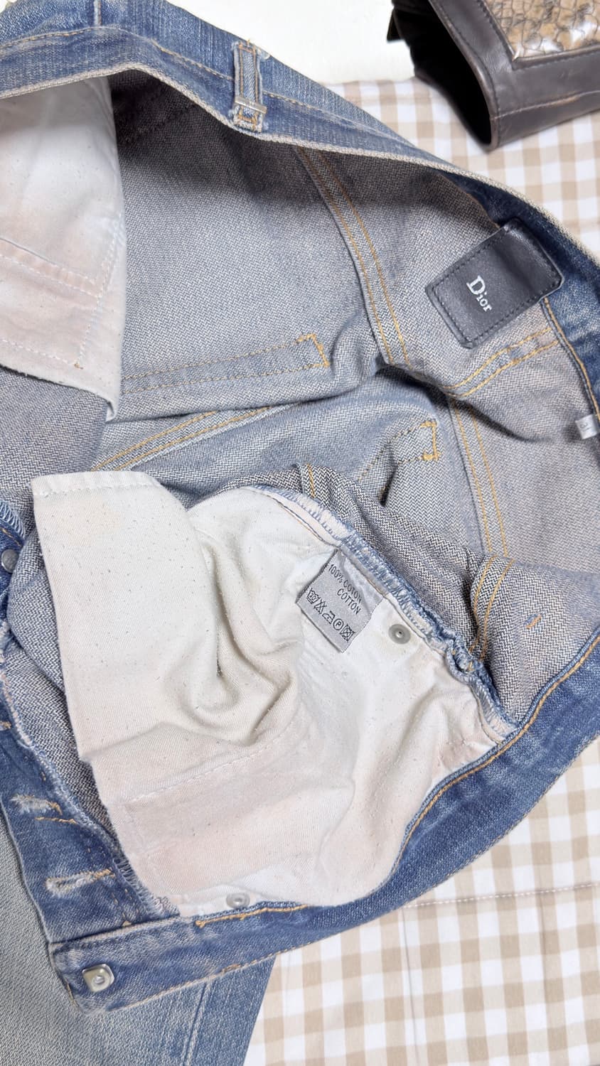 Dior Homme 05aw 녹워싱 데님 31 상품이미지3