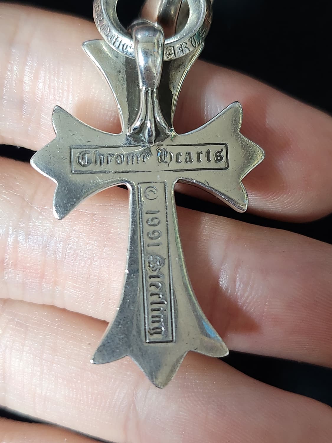 크롬하츠 스몰크로스 위드베일 상품이미지4