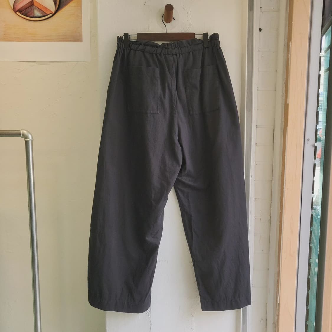블랙 밴딩 치노팬츠 상품이미지5