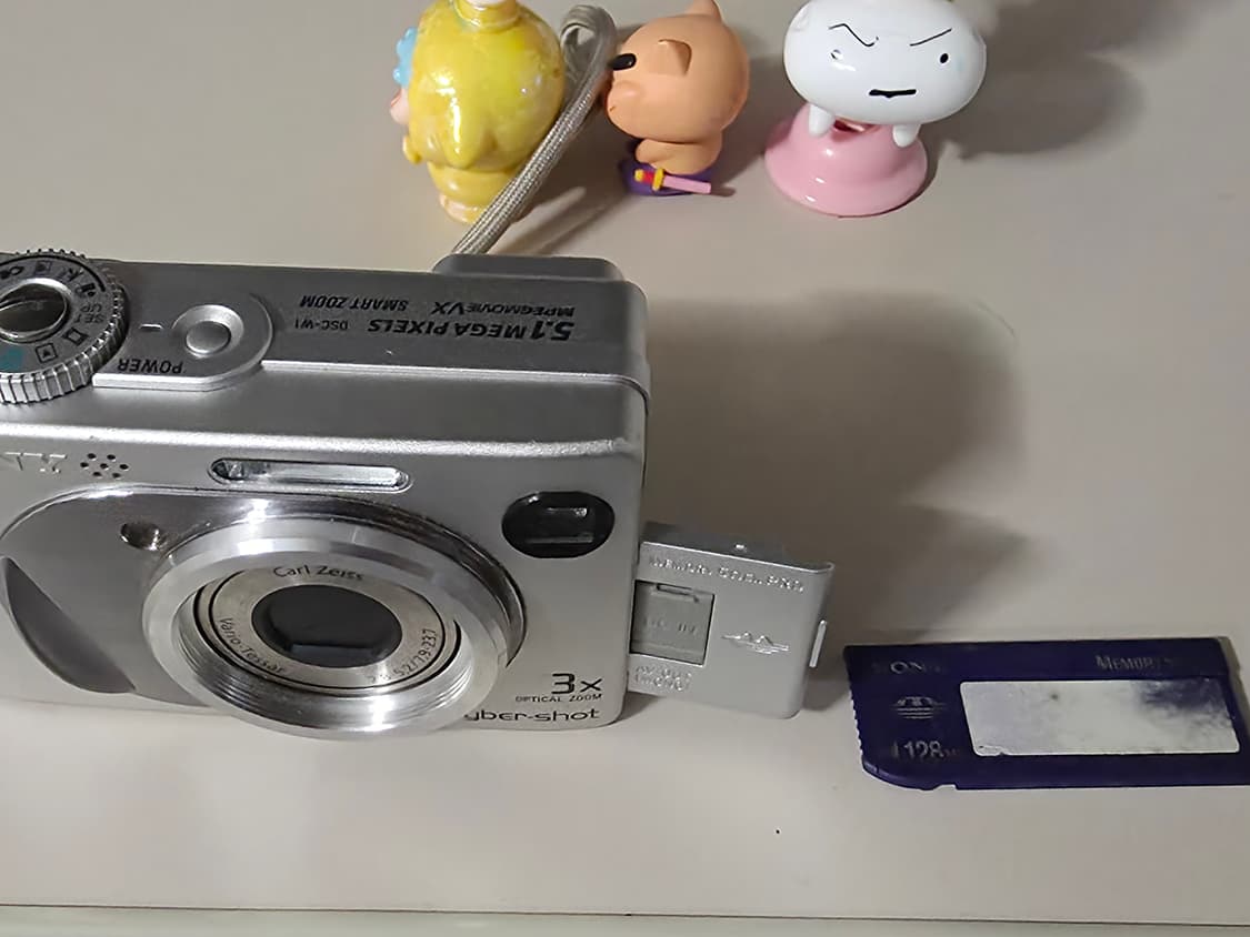 소니 사이버샷 DSC-W1 빈티지 디지털카메라 상품이미지8