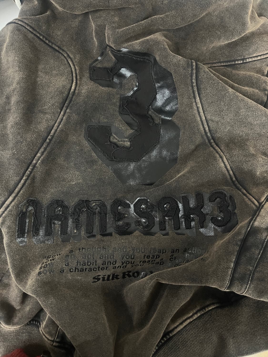 NAMESAKE Black Ellis Hoodie 상품이미지5