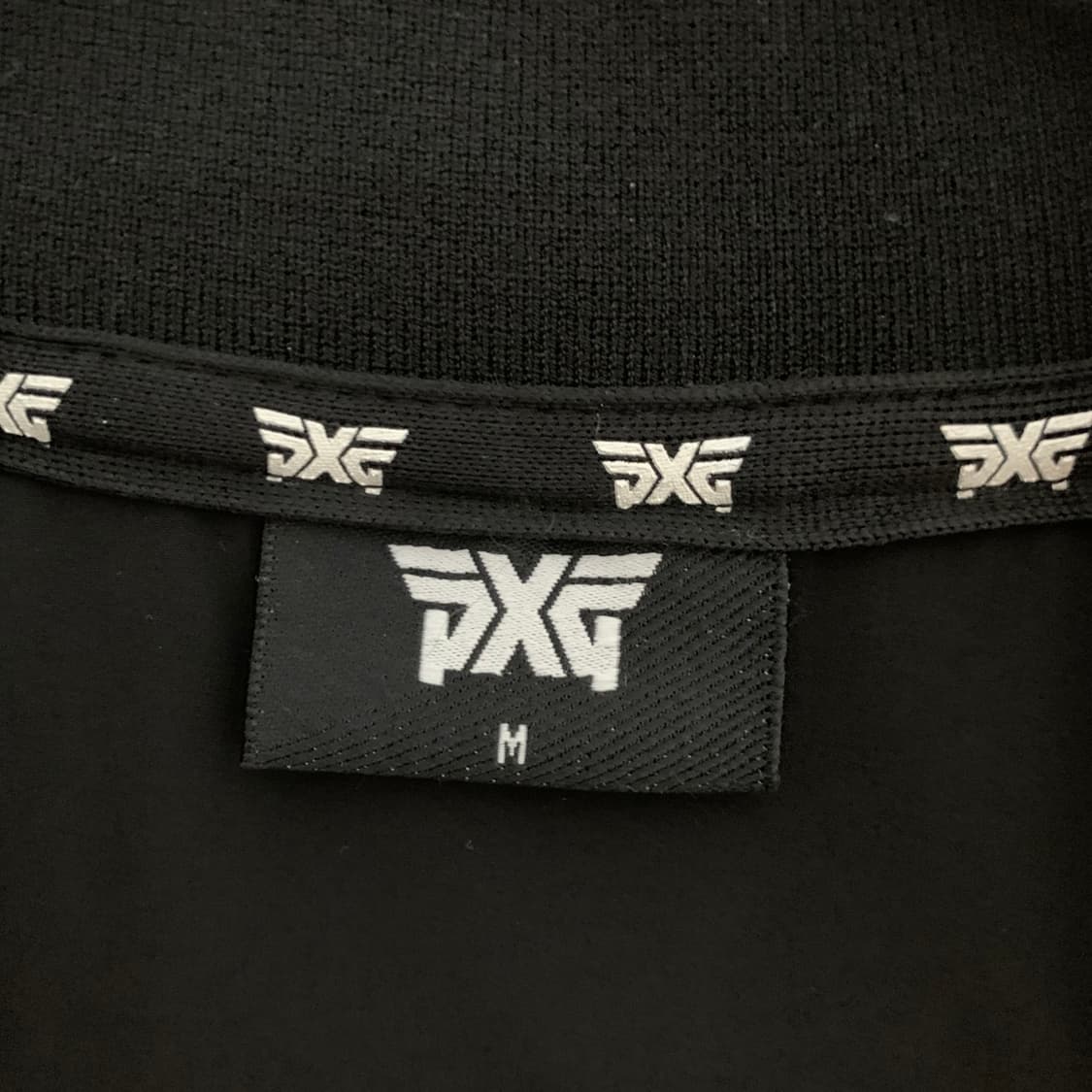 M PXG 골프 여성 하프 반집업 스컬 반팔티 상품이미지6