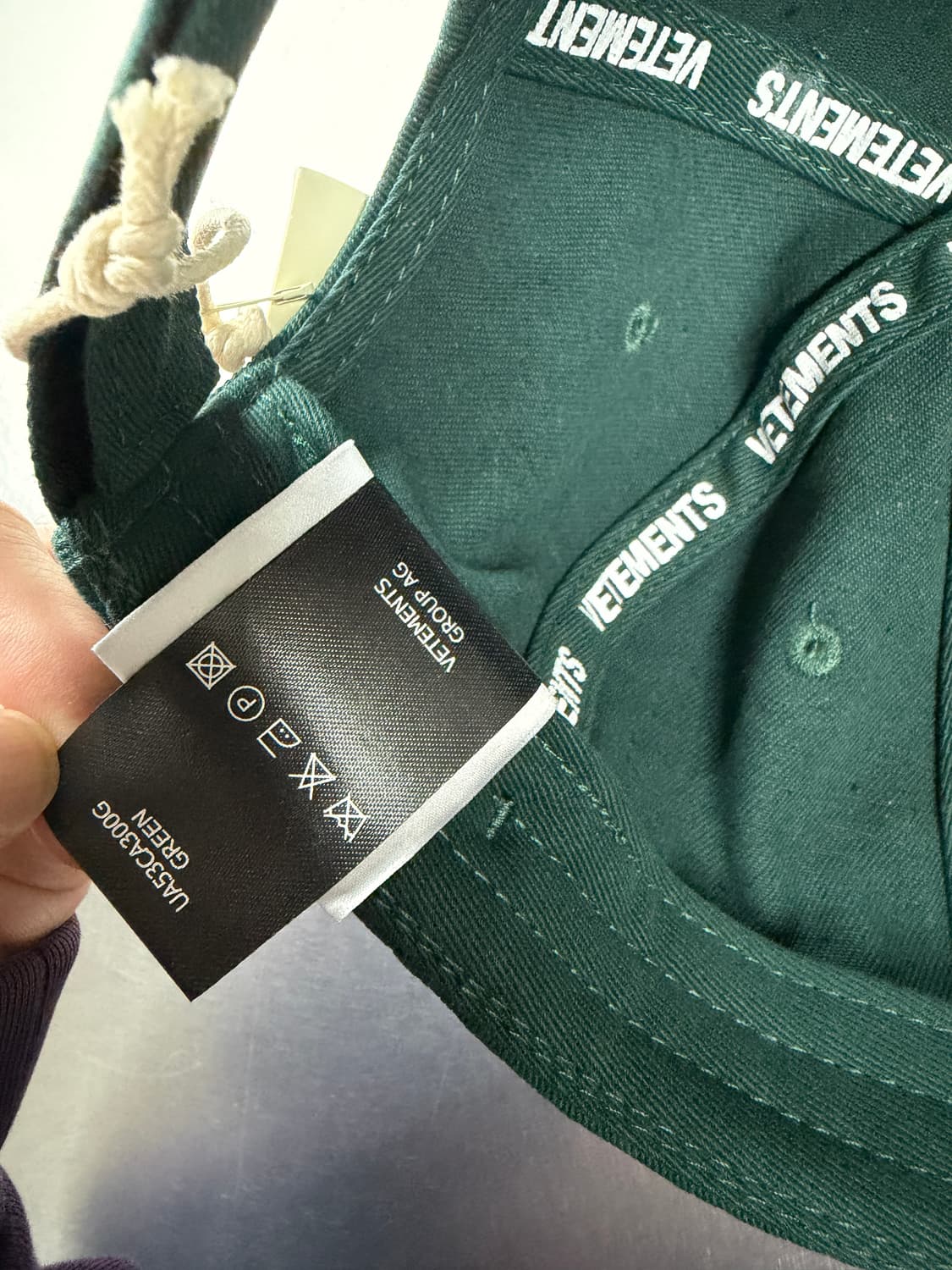 Vetements 베트멍 폴리자이 모자 상품이미지6