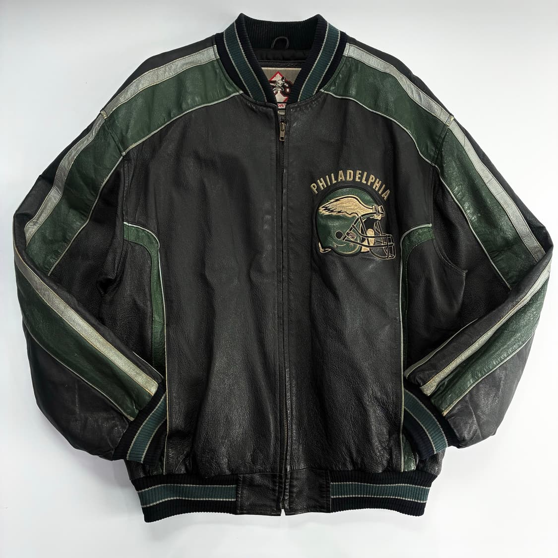 Vintage  NFL 필라델피아 이글스 레더 자켓   상품이미지2