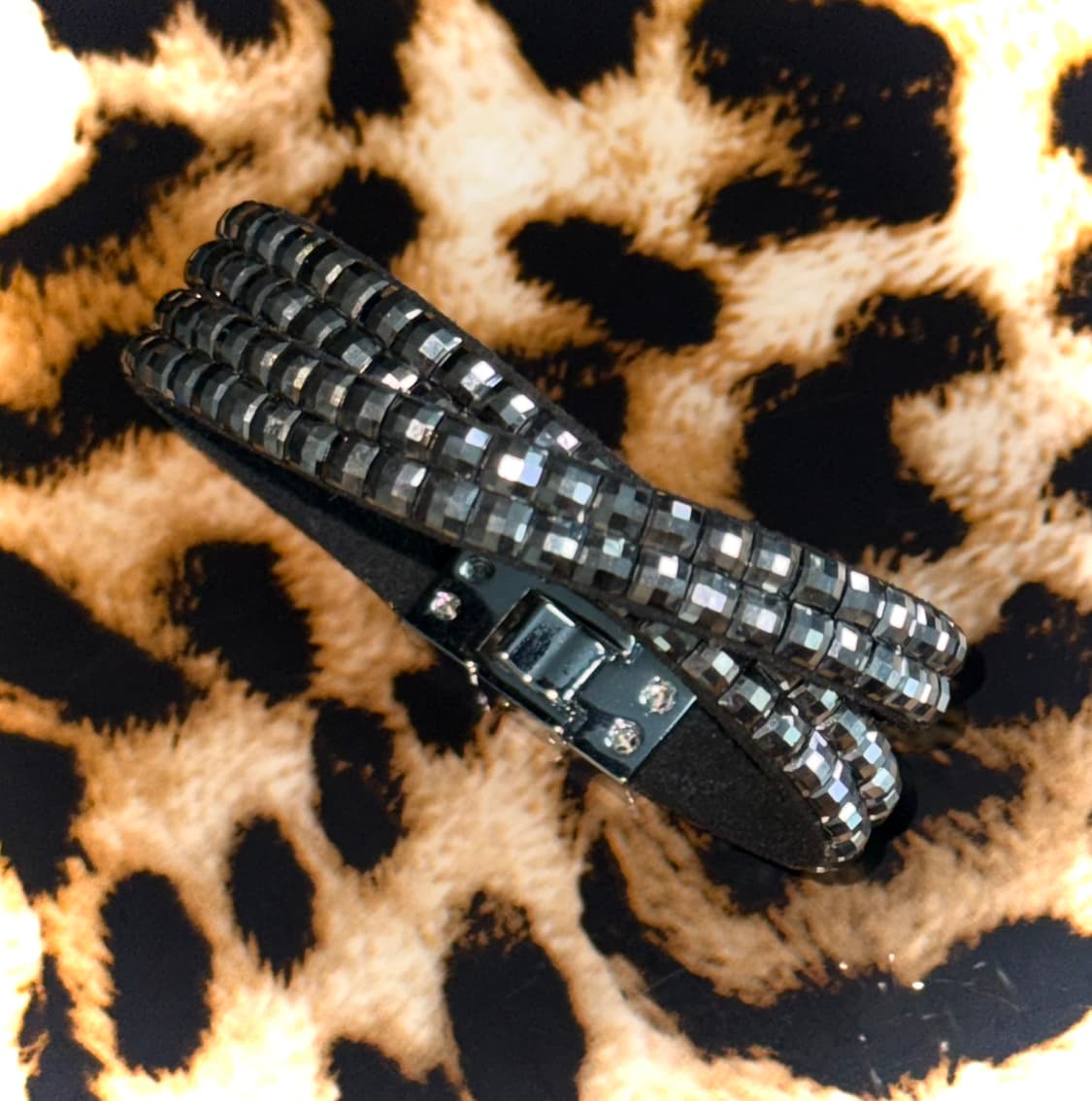 2way 시부야 갸루 펑크 emo 스터드 큐빅 초커 뱅글 팔찌 상품이미지1