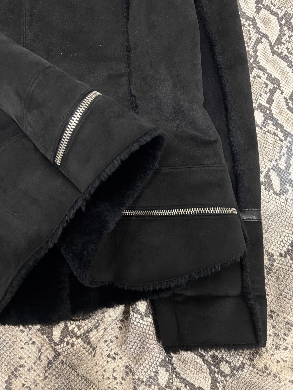 [VKEI]Raccoon Fur Trimming Jacket 상품이미지10