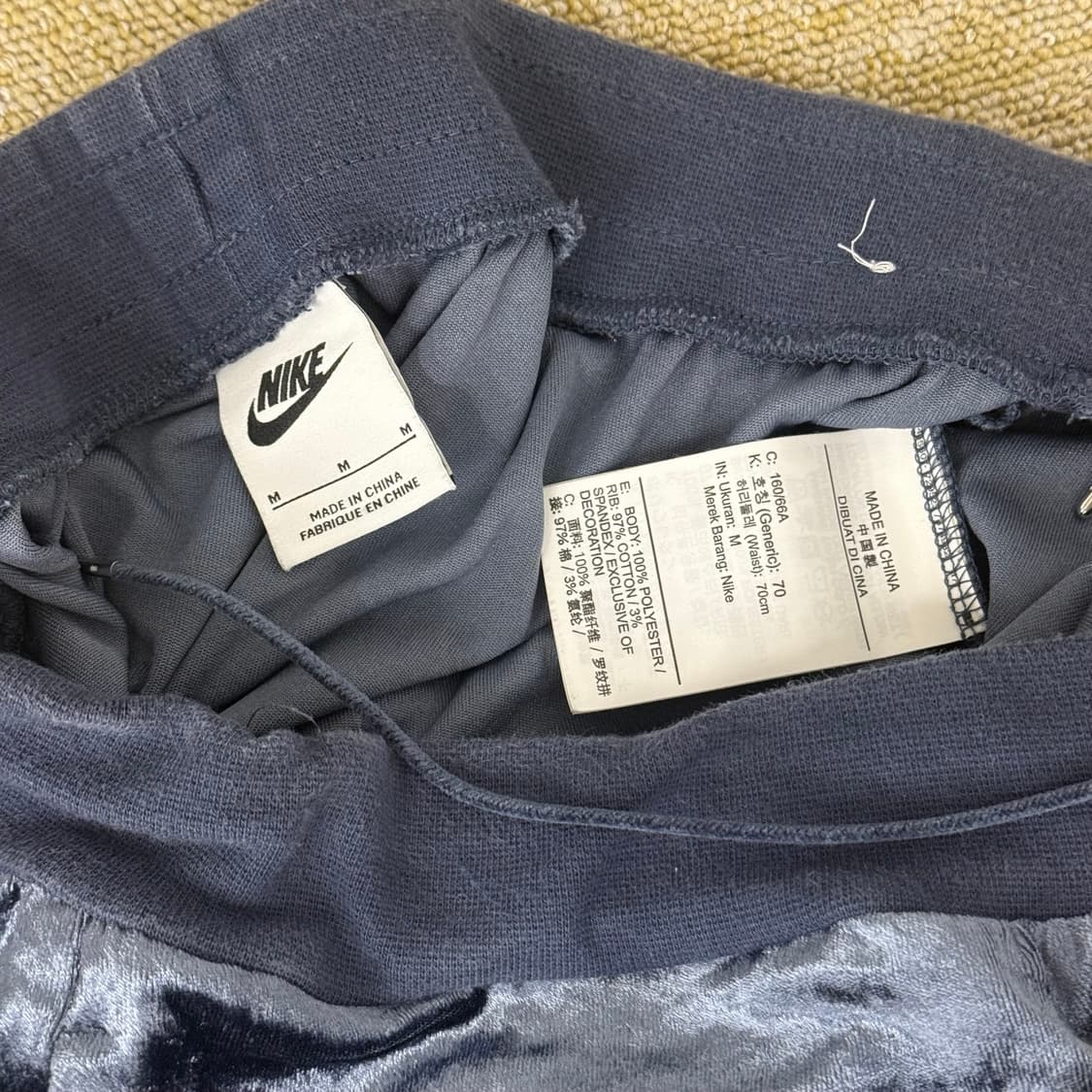 나이키 벨벳 조커 팬츠 (M) 상품이미지2