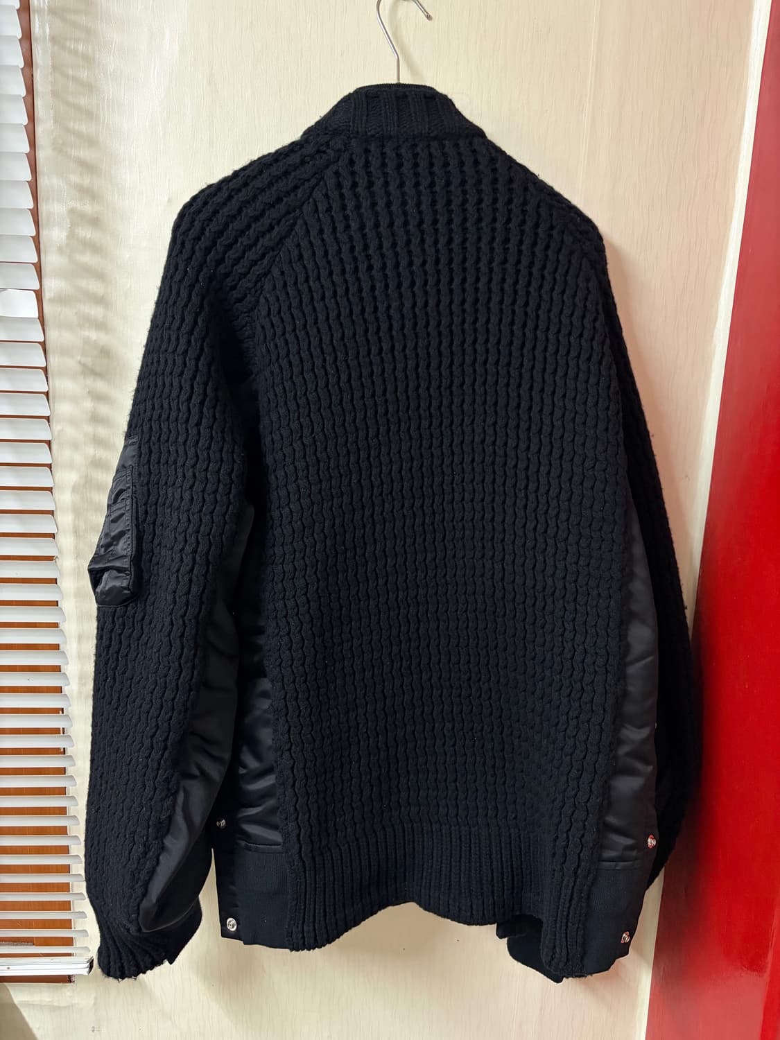 사카이 / 블랙 니트 자켓 / 4 상품이미지8