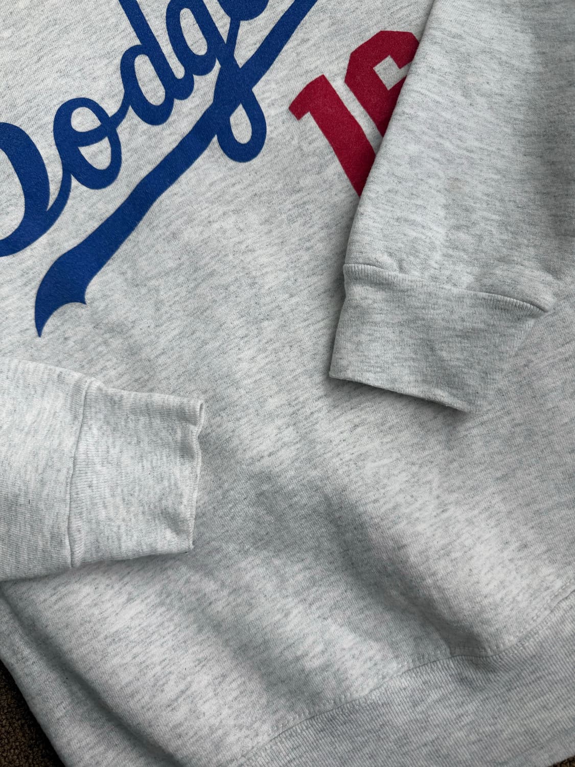 90s Made in usa Salem 노모 히데오 16 스웻셔츠 맨투맨 상품이미지4