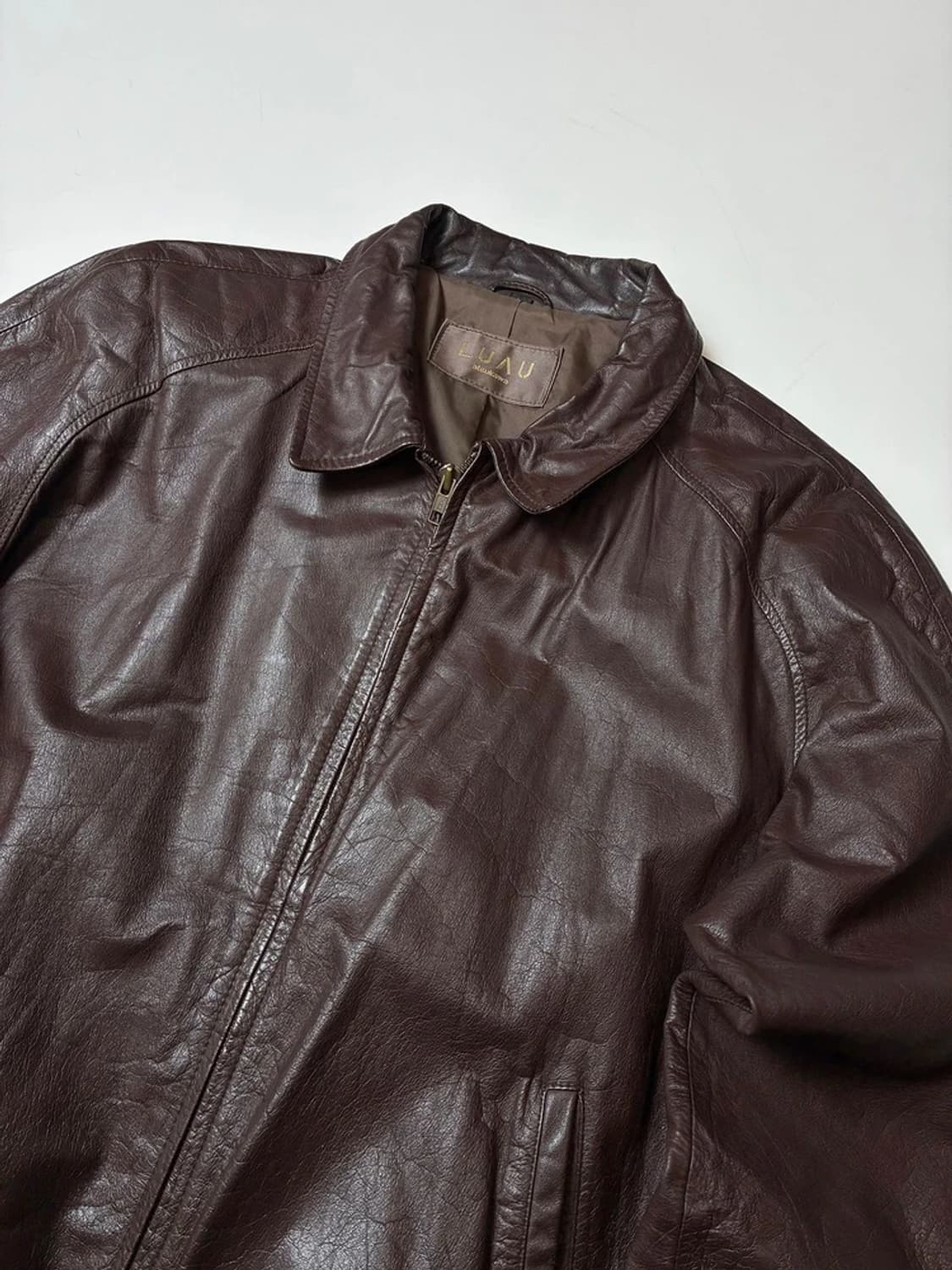 LUAU 00's 양가죽 플라이트 블루종 자켓 PN8922 상품이미지2