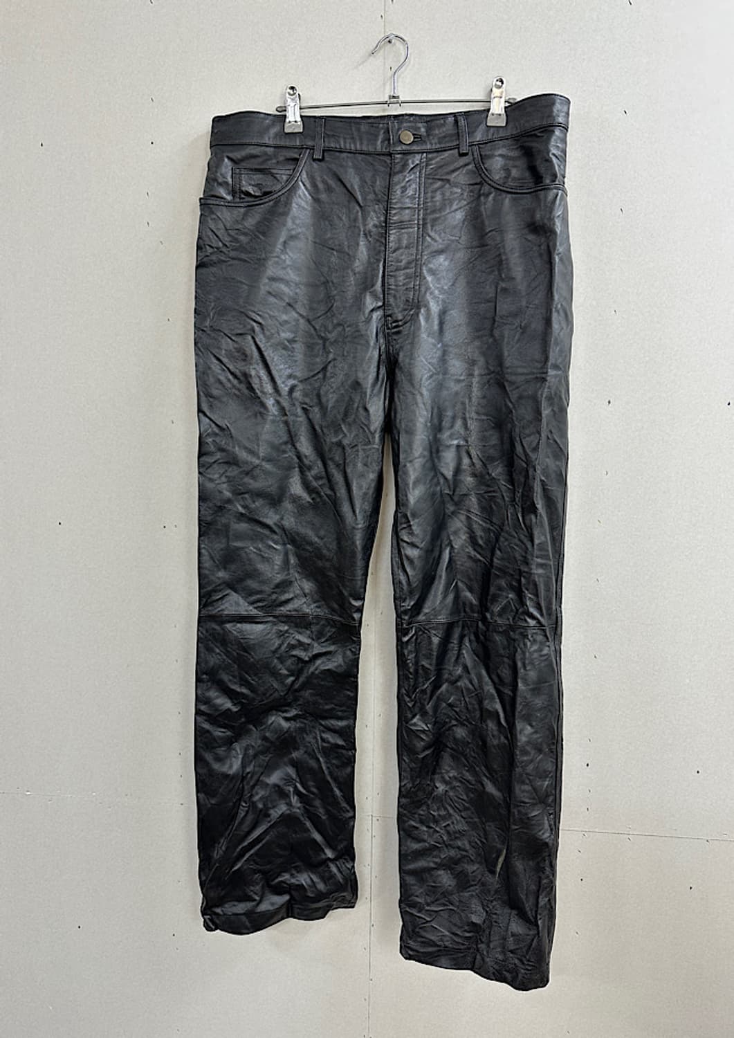 빈티지 가죽 팬츠 36인치  상품이미지1