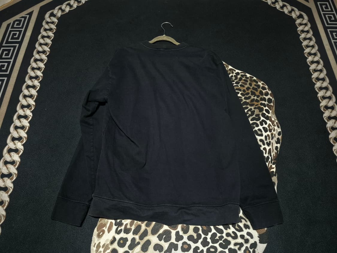 스톤아일랜드 와펜 맨투맨 블랙 L 정품 상품이미지4