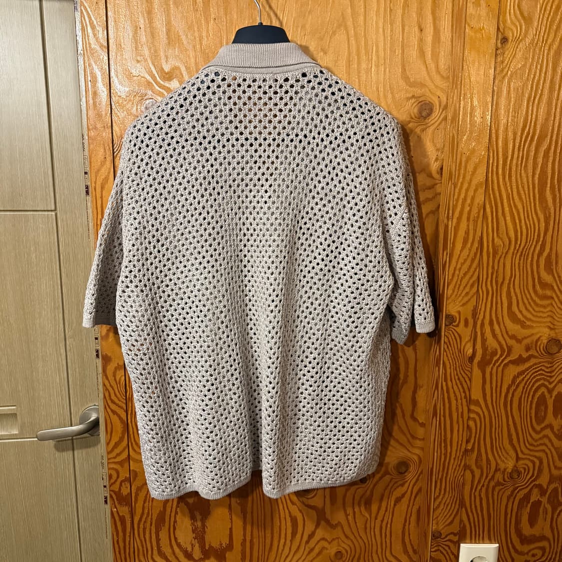 브루넬로 쿠치넬리 그물 니트 반팔 폴로 셔츠 상품이미지6