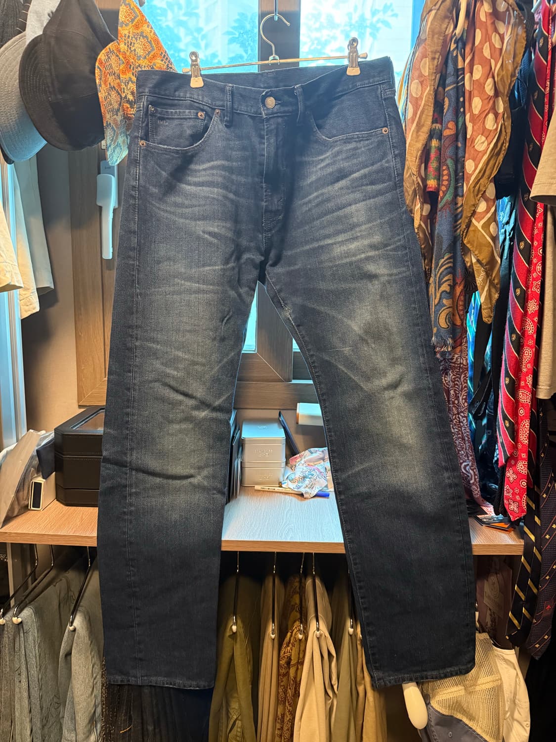 RRL High Slim 한정판 데님 32/30 상품이미지1