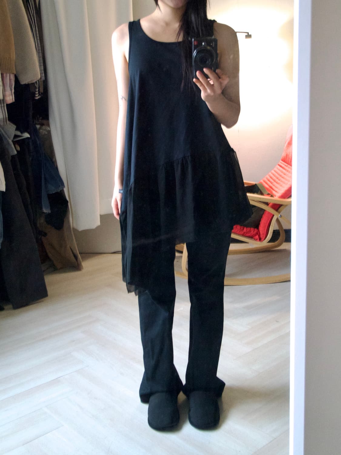 [KAWAI OKADA ] diagonal  sleeveless 상품이미지2