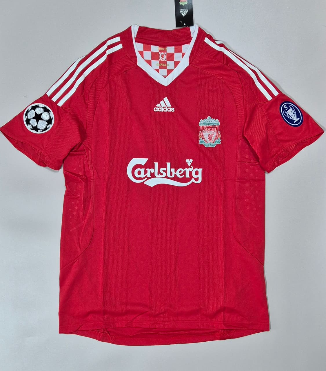 레트로)08-10시즌 리버풀 홈킷 제라드 유니폼 L 레플리카 상품이미지2