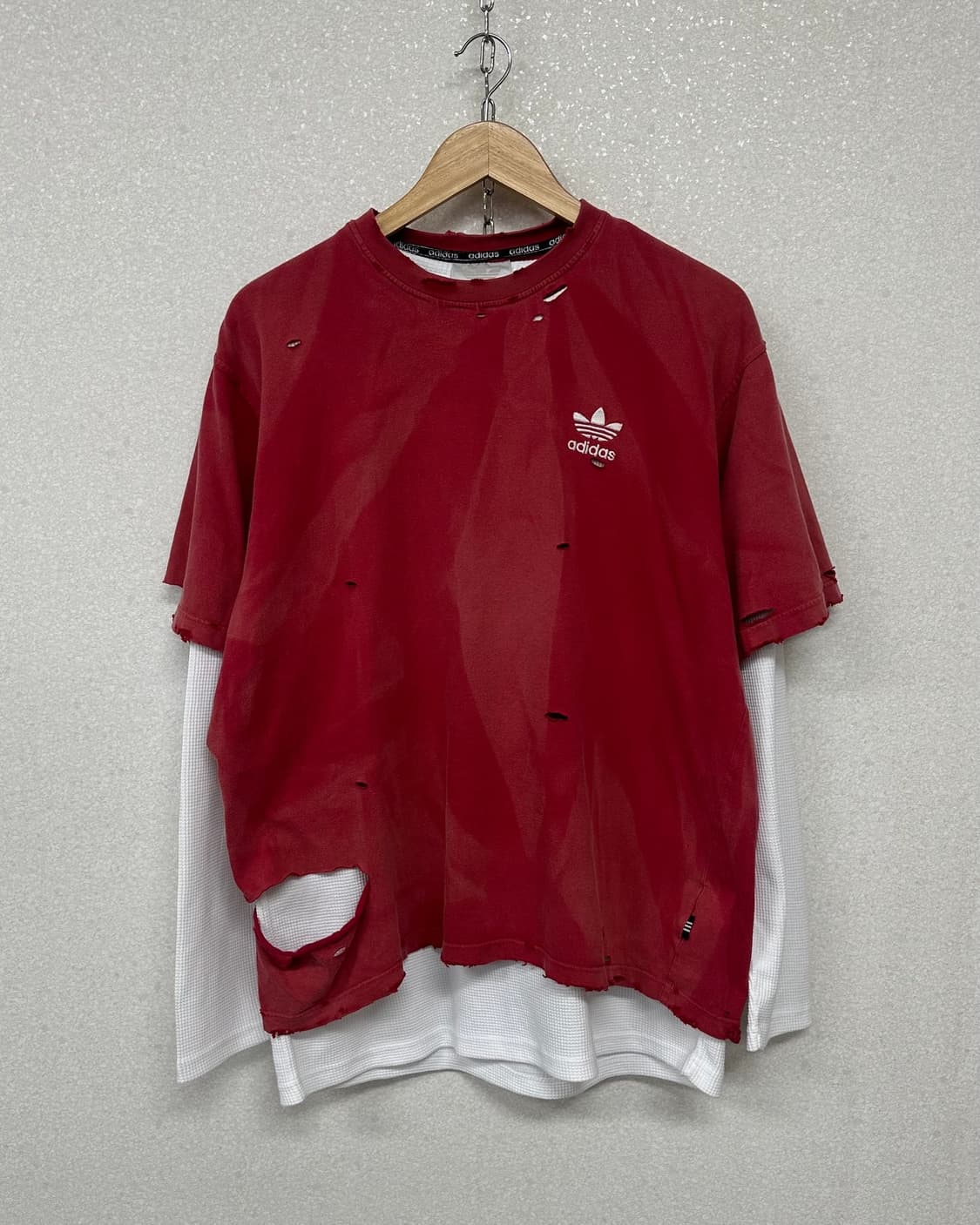 (XL)90'S 아디다스 커스텀 반팔-M2338 상품이미지1