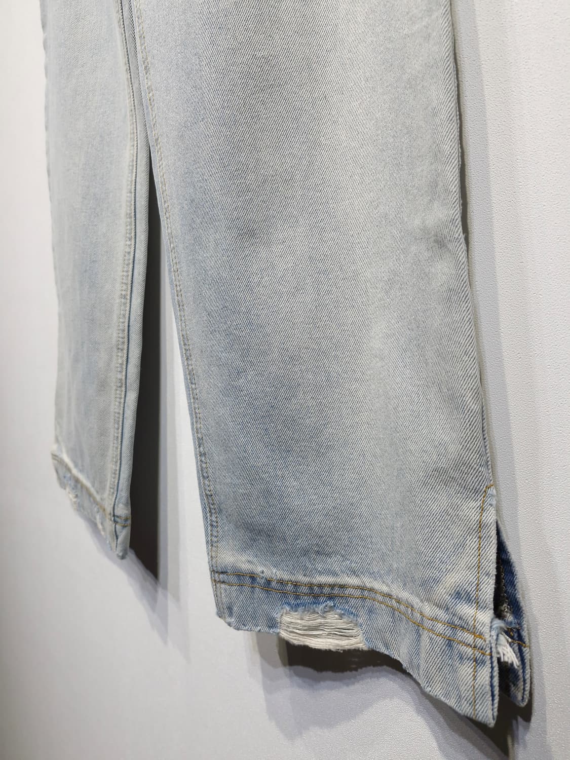 DINT 딘트 닉스 투톤 워싱 스트레이트 진_55 상품이미지6