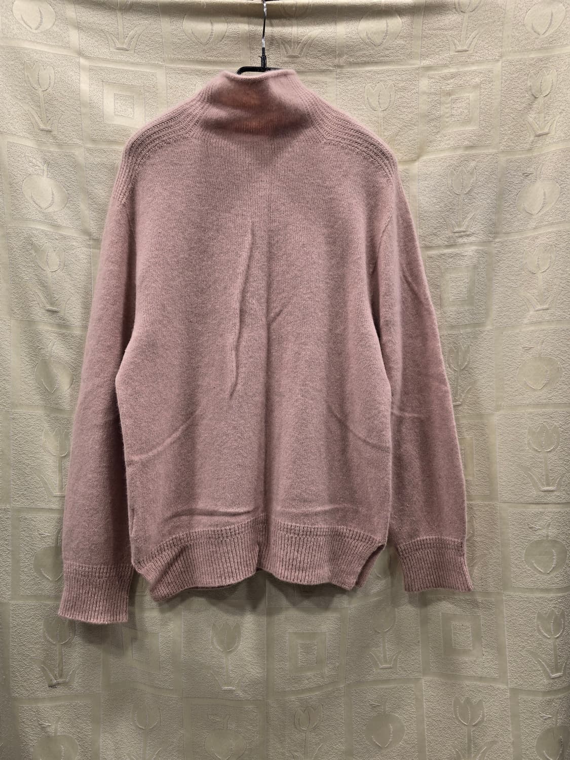 더아이잗 앙고라 혼방 핑크 니트 S(55) 상품이미지5