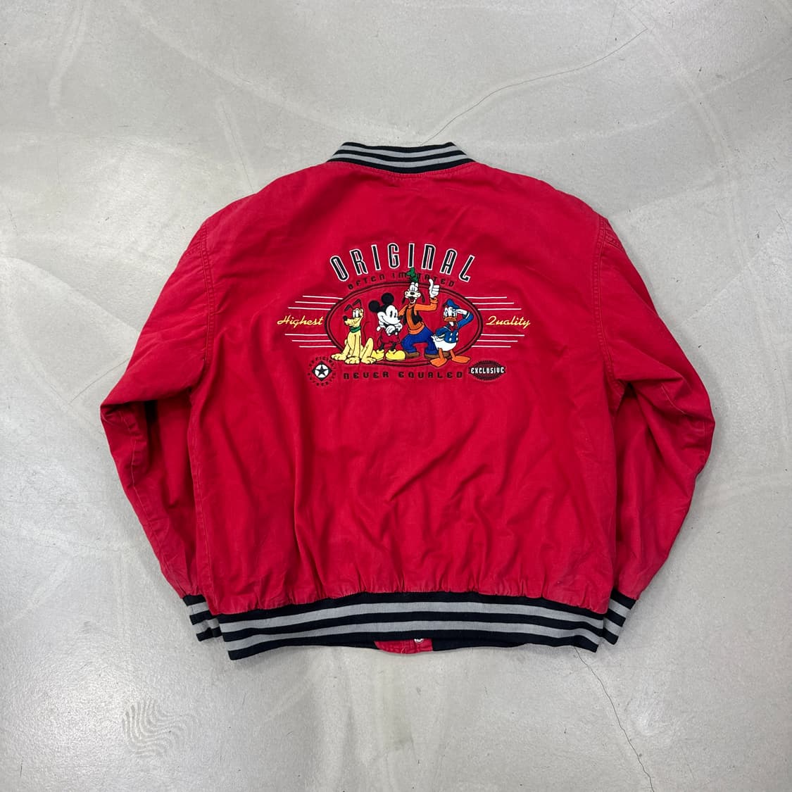 디즈니 미키마우스 바시티 자켓 L 상품이미지2