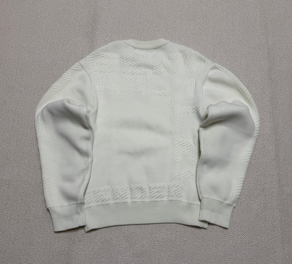  준지 16fw 젠더리스 엠블럼 니트 스웨터 상품이미지2