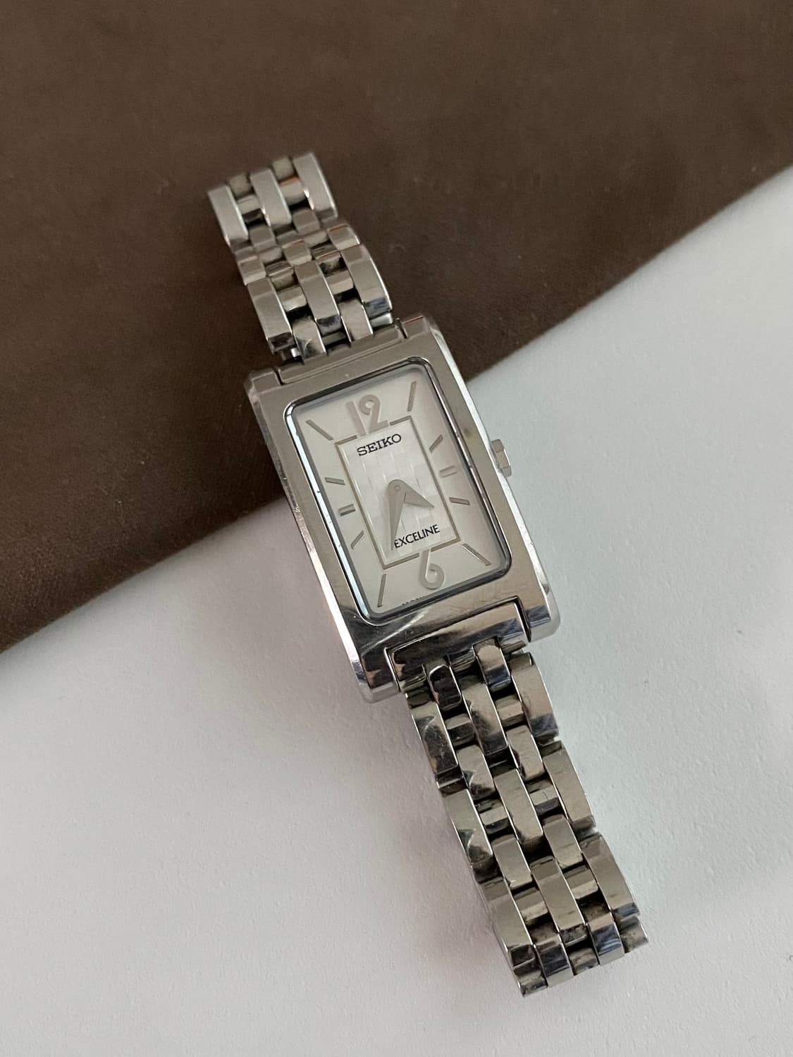 Seiko 세이코 Exceline 엑셀린 스퀘어 쿼츠 레이디스 상품이미지2