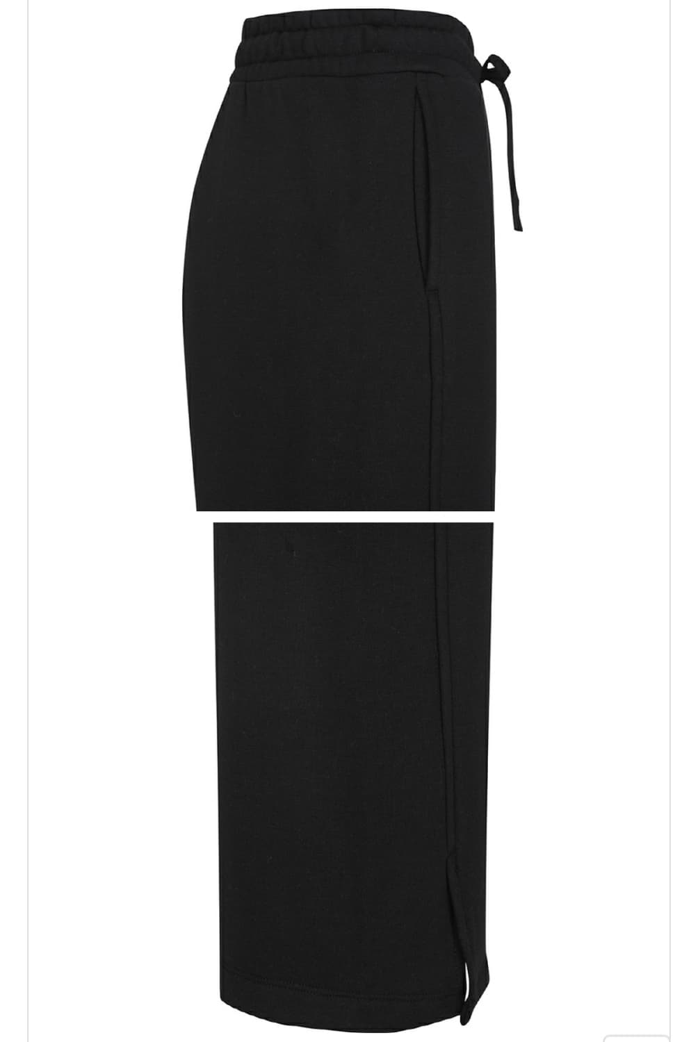 폴햄 여성 기모 와이드 트레이닝팬츠 L 30사이즈 상품이미지4