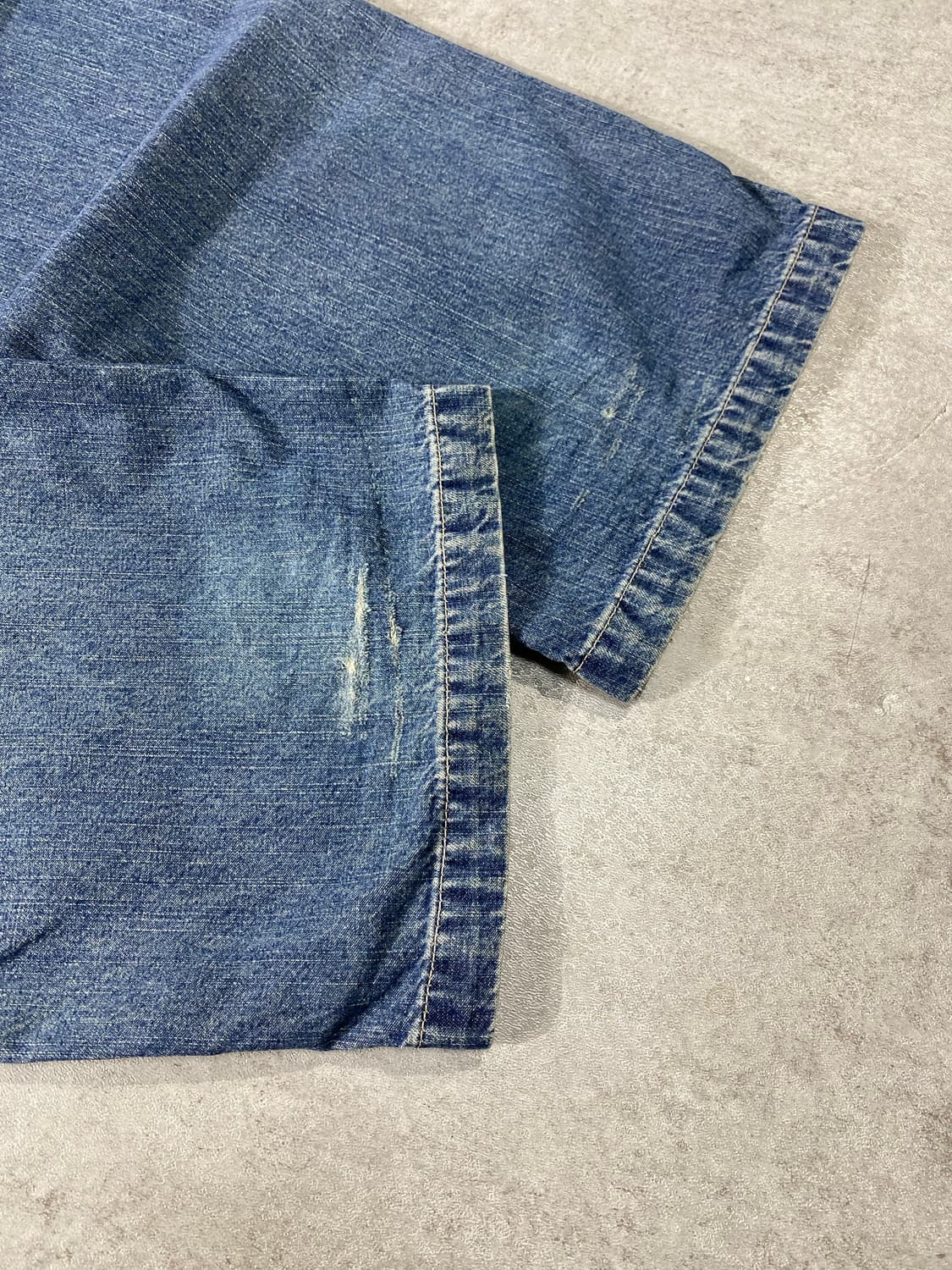 [34] 00s EXPRESS 익스프레스 덩가리핏 와이드 데님팬츠 상품이미지3