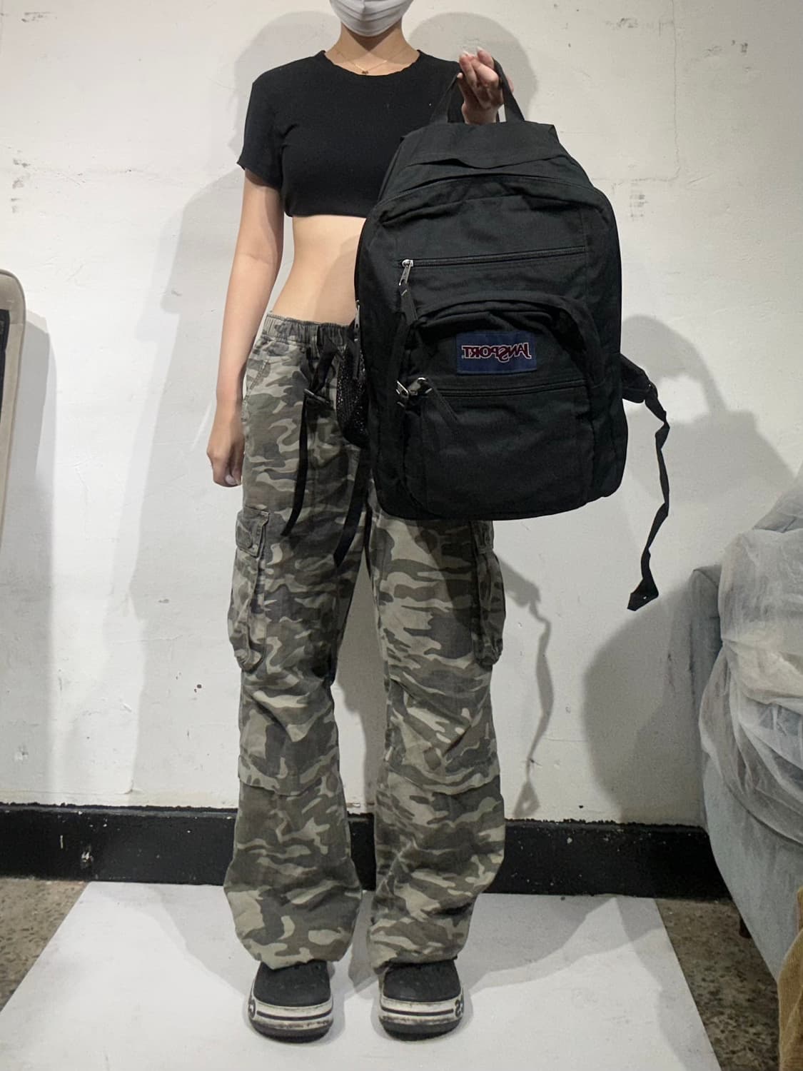 잔스포츠 블랙 백팩 가방 상품이미지2