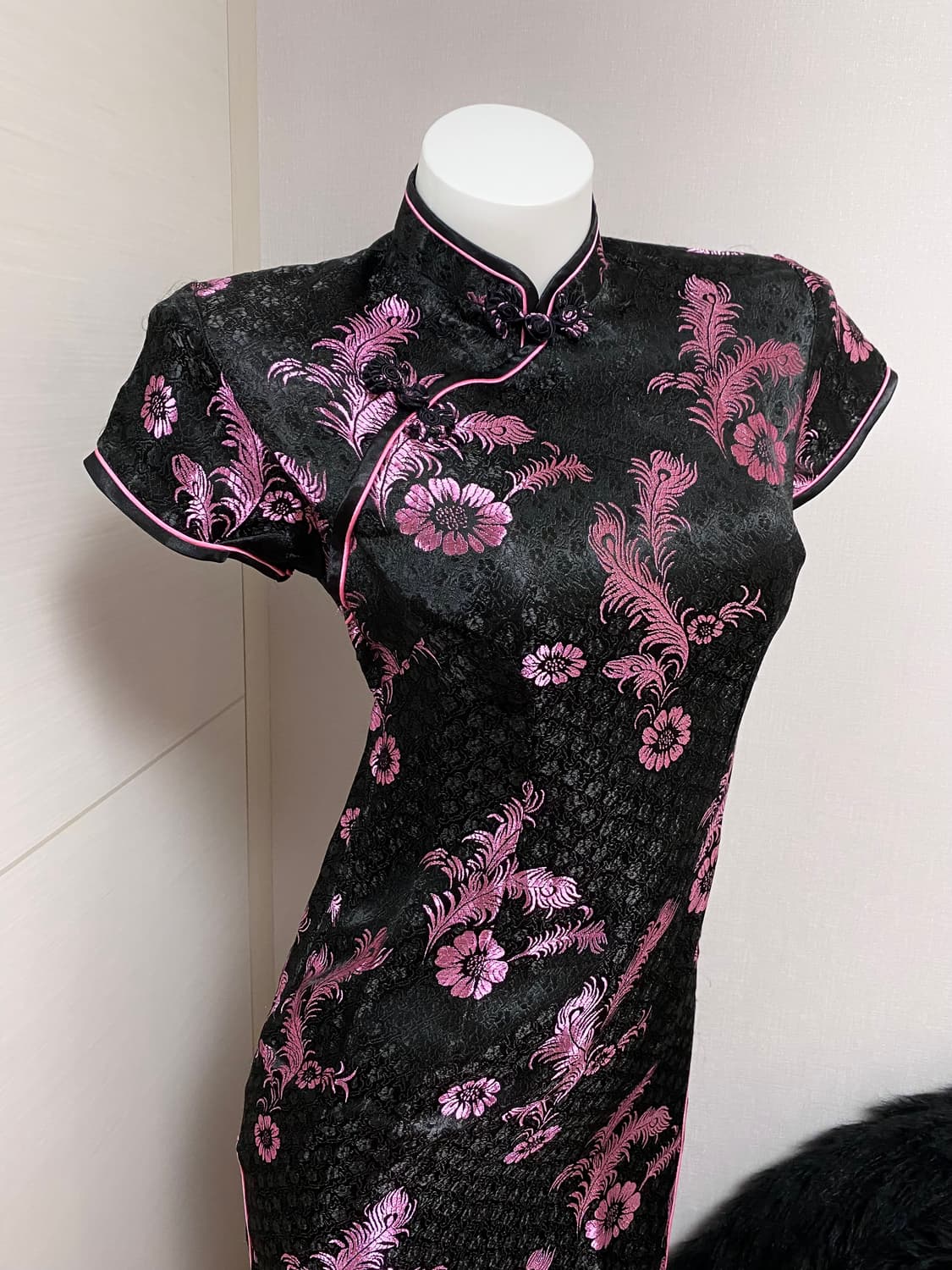 바디라인 bodyline 치파오 드레스 차이나 오리엔탈 펑크 고딕 갸루 상품이미지1