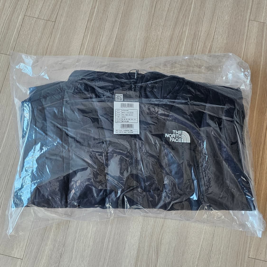 100 L 미개봉 노스페이스 웨이브 LT 온 자켓 경량 패딩 블랙 새제품 상품이미지2