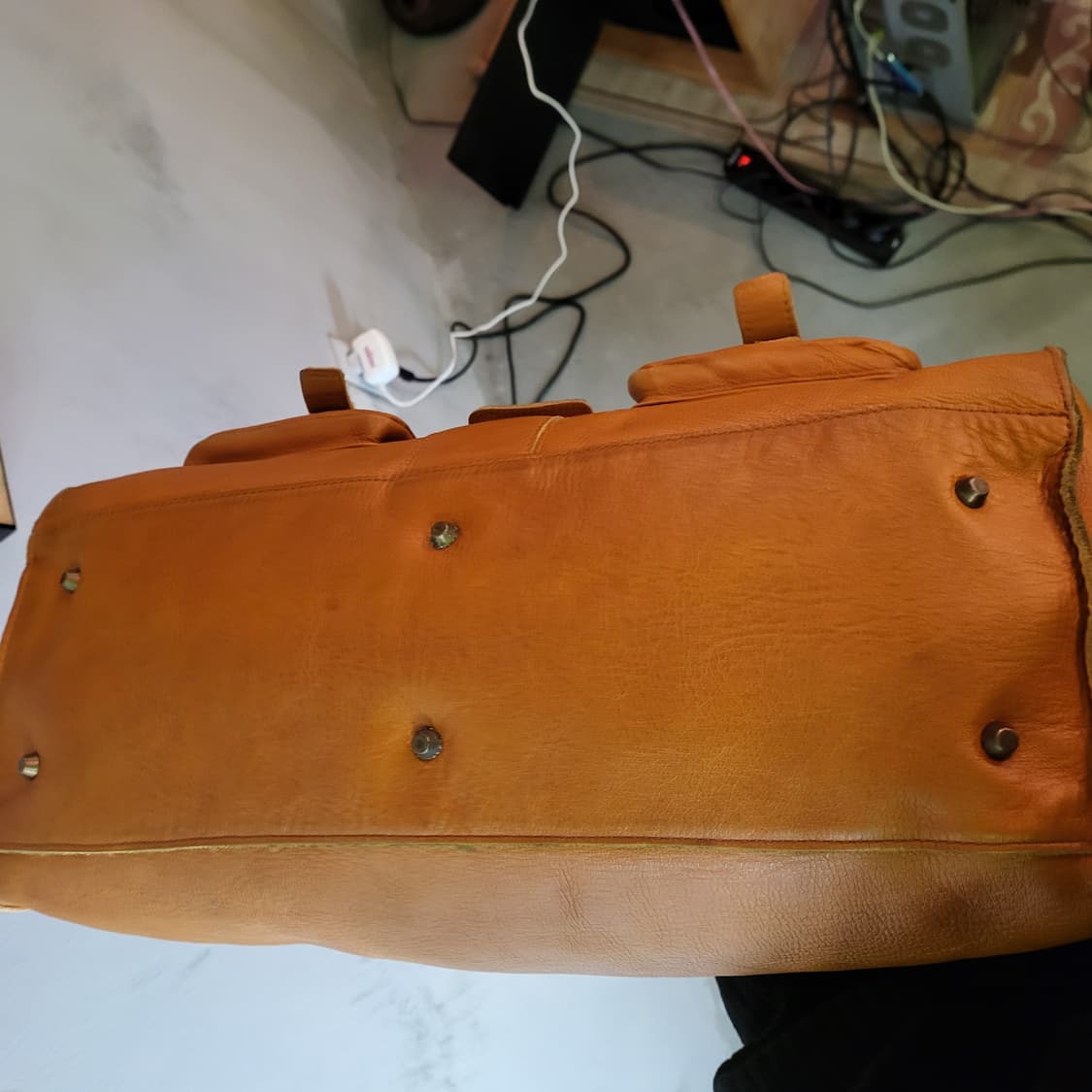 레더 빈티지 보스턴백 상품이미지7